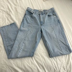 Abercrombie Bootcut Slit Jeans